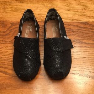 Black Sparkle TOMS